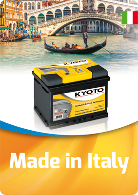 Kyoto Batteries - Italy